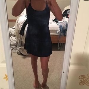 Blue Tie Dye Sundress